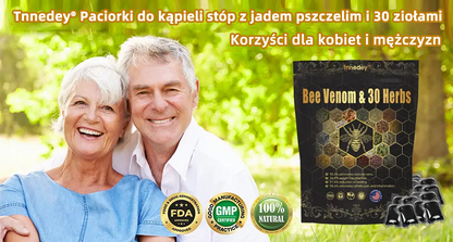 Ostatni dzień na 80% ZNIŻKI: 🌿 Tnnedey® 🌿 Kremowa terapia z jadem pszczelim i 30-częściowe detoksykacyjne kulki do kąpieli stóp dla modelowania sylwetki - Polecane przez Amerykańską Akademię Limfatyczną (ALA)