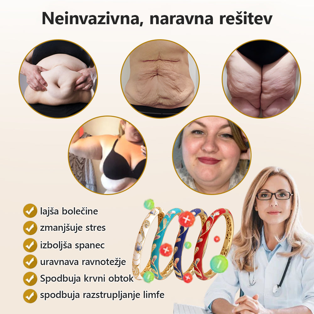 CZTICLE™👩‍⚕ Cloisonné emajl limfatična magnetska terapevtska zapestnica 🔥🔥🔥