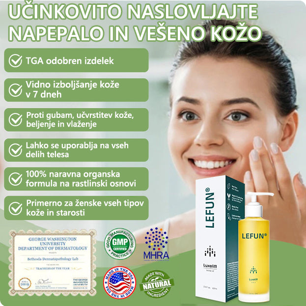 Razprodaja zadnjega dne: 70% POPUSTA LEFUN® SkinFirming Rejuvenating Oil🧴